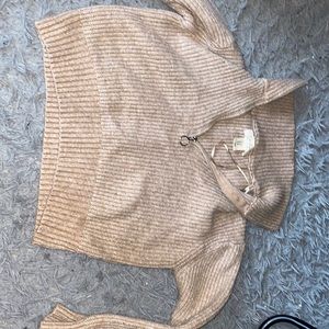 Jessica Simpson sweater, cream/tan color, size extra small!